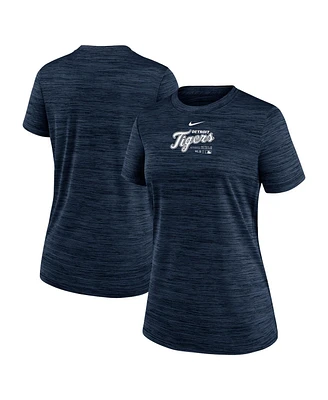 Nike Women's Navy Detroit Tigers Authentic Collection Velocity Performance T-Shirt