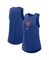 Nike Women's Royal New York Mets Legacy Icon High Neck Fashion Tank Top