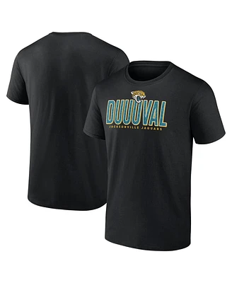 Fanatics Men's Black Jacksonville Jaguars Hometown Offensive Drive T-Shirt