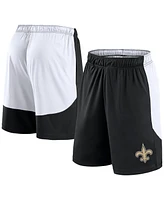 Fanatics Men's Black/White New Orleans Saints Go Hard Shorts