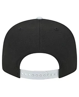 New Era Men's Black/Silver Las Vegas Raiders Team Establish 9FIFTY Snapback Hat