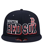 New Era Men's Navy Boston Red Sox Game Day Bold 9FIFTY Snapback Hat