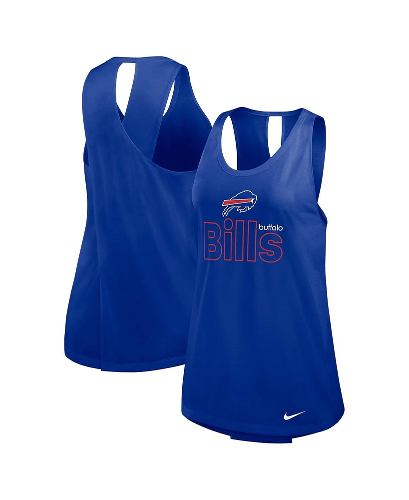 Nike Women's Royal Buffalo Bills Performance Tank Top