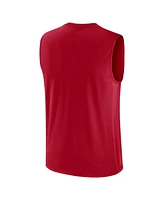 Nike Men's Scarlet San Francisco 49ers Blitz Legend Muscle Perform Tank Top