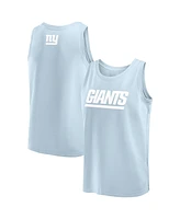 Fanatics Men's Light Blue New York Giants Elements Tank Top