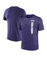 Nike Men's Purple Tcu Horned Frogs 2024 Sideline Velocity Legend Performance T-Shirt