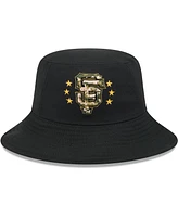 New Era Men's Black San Francisco Giants 2024 Armed Forces Day Bucket Hat