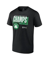 Fanatics Men's Black Boston Celtics 2024 Nba Finals Champions Big Tall Pick Roll Defense T-Shirt