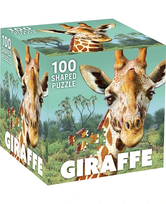 Masterpieces Giraffe 100 Piece Shaped Jigsaw Puzzle