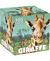 Masterpieces Giraffe 100 Piece Shaped Jigsaw Puzzle