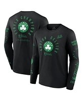 Fanatics Men's Black Boston Celtics 2024 Nba Finals Champions Drive to the Hoop Long Sleeve T-Shirt