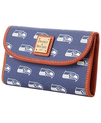 Dooney & Bourke Women's Seattle Seahawks Team Color Continental Clutch