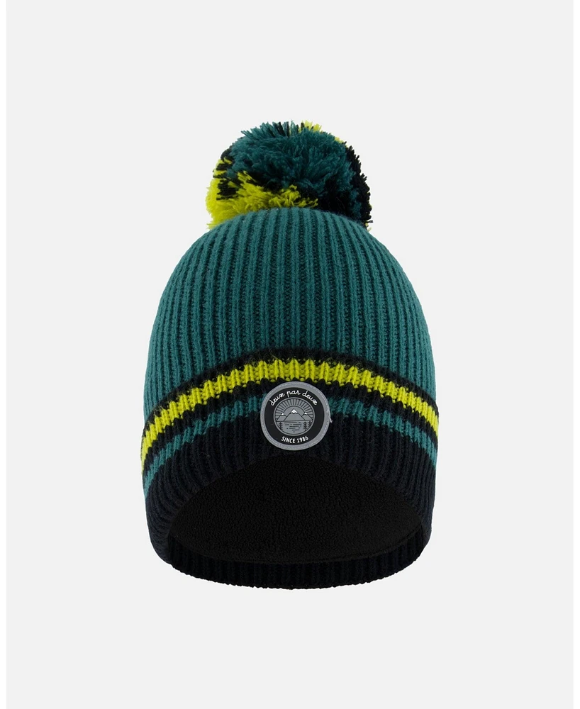 Deux par Boy Knit Hat Forest Green - Toddler|Child