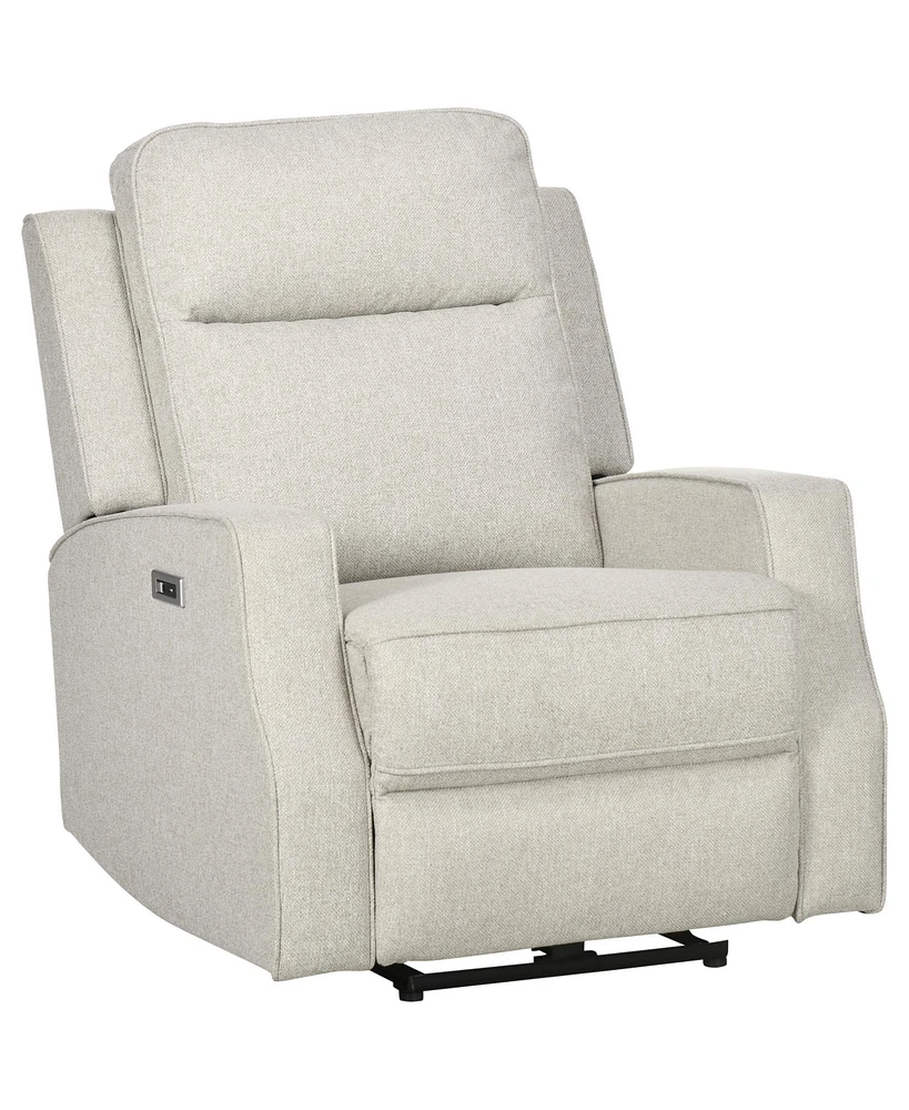 Homcom Electric Power Recliner Armchair with Usb Port, Sofa Recliner
