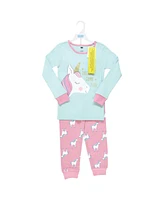 Hudson Baby Toddler Girls Cotton Pajama Set