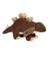 Aurora Medium Stegosaurus Eco Nation Eco-Friendly Plush Toy Brown 12"