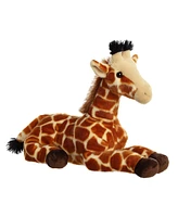 Aurora Large Geo Giraffe Grand Flopsie Adorable Plush Toy Orange 16.5"