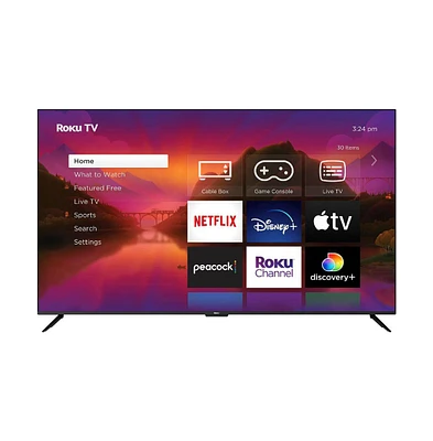 Roku 75" Class 4K Qled Plus Series Smart Tv - 75R6A5R