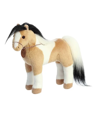 Aurora Large Showstoppers Pinto Horse Breyer Exquisite Plush Toy Brown 13"