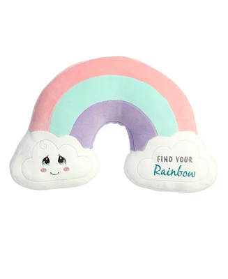 Aurora Large Find Your Rainbow Precious Moments Inspirational Plush Toy Multicolor 14"