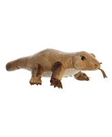 Aurora Large Komodo Dragon Flopsie Adorable Plush Toy Brown 18.5"