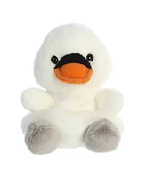 Aurora Mini Alina Swan Palm Pals Adorable Plush Toy White 5"