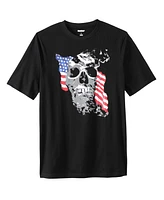 Liberty Blues Big & Tall by KingSize Americana Screen Tee