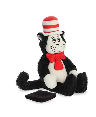 Aurora Small Shoulderkin Cat In The Hat Dr. Seuss Whimsical Plush Toy Multicolor 8"