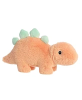 Aurora Medium Steggy Stegosaurus Eco Nation Eco-Friendly Plush Toy Orange 11.5"