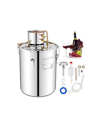 Slickblue 40 L Water Alcohol Distiller with 2 Stainless Steel Pots-10 Gal