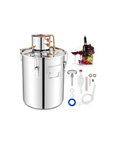 Slickblue 40 L Water Alcohol Distiller with 2 Stainless Steel Pots-10 Gal