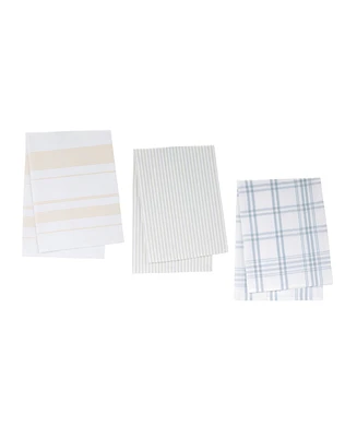 Slickblue Set of 3 Cotton Tea Towels Kitchen Essentials