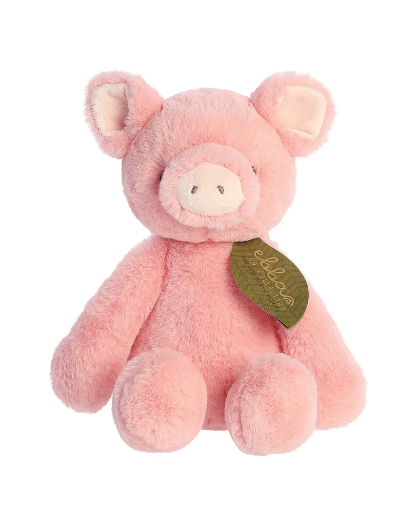 ebba Large Piglet Eco Eco-Friendly Baby Plush Toy Pink 12.5"