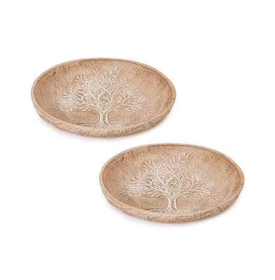 Slickblue Traditional Tree of Life Bowls (Set of 2)