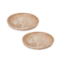 Slickblue Traditional Tree of Life Bowls (Set of 2)