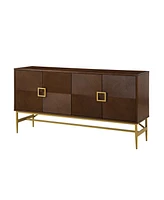 Hulala Home Dietmanns Modern 65'' Wide Sideboard Walnut