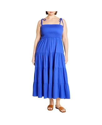 City Chic Plus Marli Maxi Dress