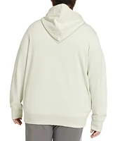 adidas Plus Cotton French Terry Logo Hoodie