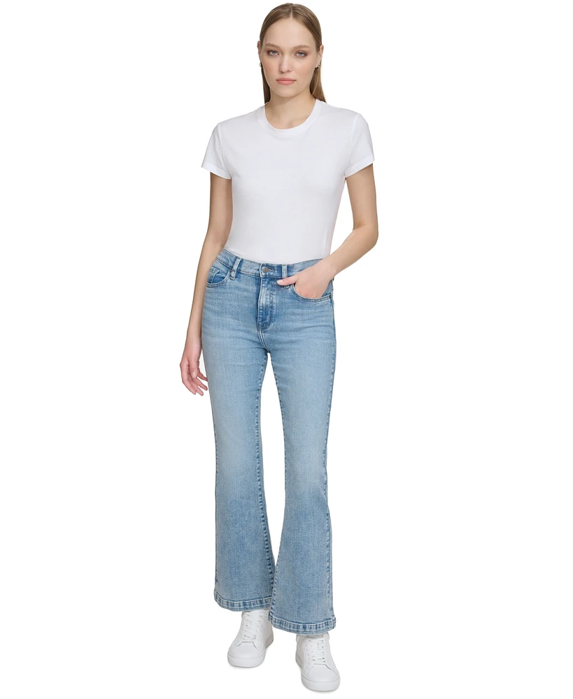 Dkny Jeans Women's High-Rise Kick-Flare