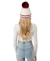 Marcus Adler Knit Pom Varsity Beanie