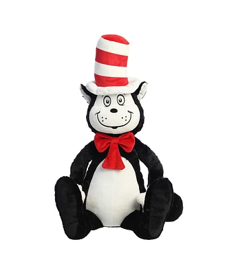 Aurora X-Large Jumbo Cat In The Hat Dr. Seuss Whimsical Plush Toy Multicolor 38"