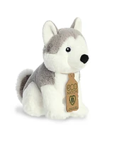 Aurora Small Husky Eco Nation Eco-Friendly Plush Toy White 8"