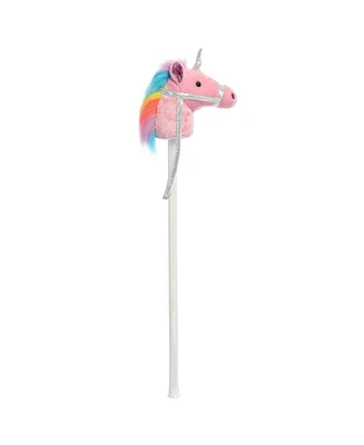 Aurora X-Large Unicorn Giddy-Up Friends Rideable Plush Toy Multicolor 37"