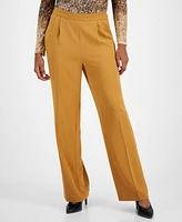 Bar Iii Women's High-Rise Wide-Leg Pants, Created for Macy's