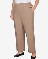 Alfred Dunner Plus Emerald Isle Classic Short Length Pant