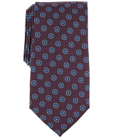 Club Room Men's Meyers Neat Medallion Tie, Created for Macy's