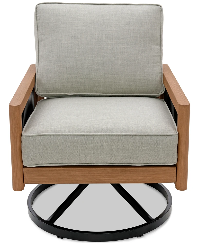 Baxley Outdoor Swivel Chair, Created for Macys