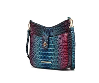 Mkf Collection Giovana Gradient Rainbow Faux Crocodile-Embossed Crossbody Bag by Mia K