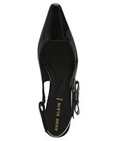 Anne Klein Women's Carmel Slingback Kitten Heel Pumps Regular & Wide Width