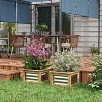 Versatile Outdoor Garden Planters Raised Beds for Any Space